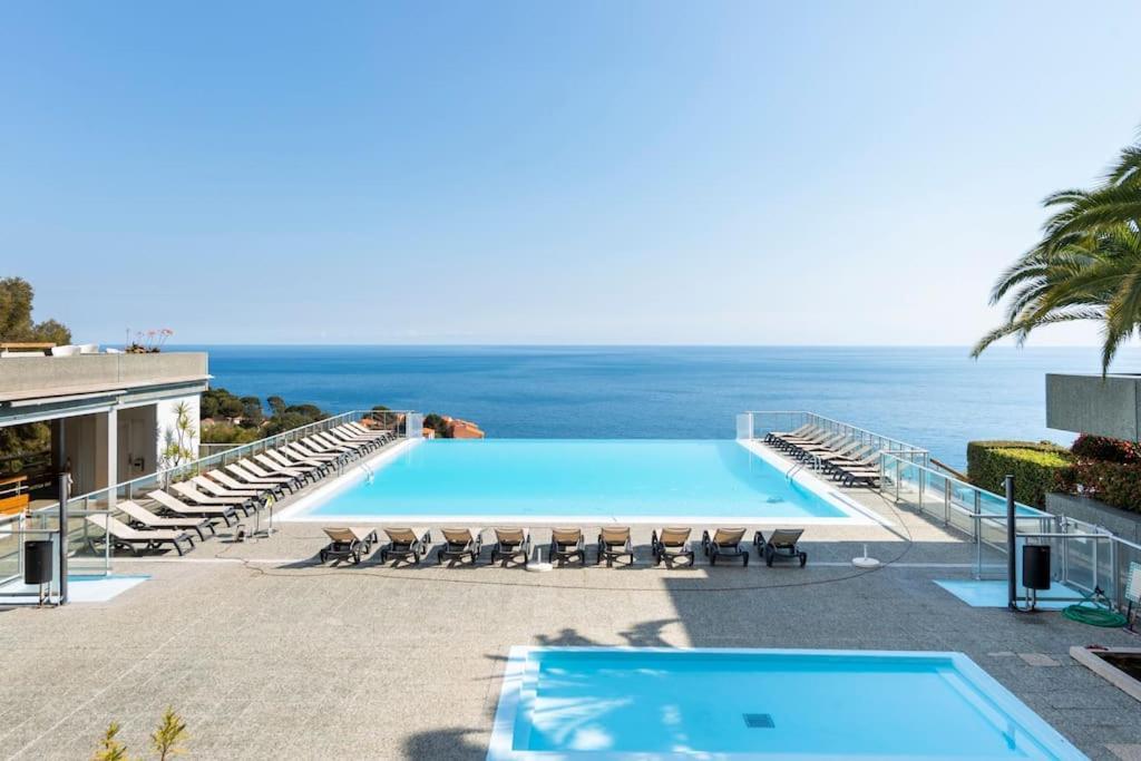 Vue Mer Incroyable Aux Portes De Monaco Cap-d’Ail Exterior foto