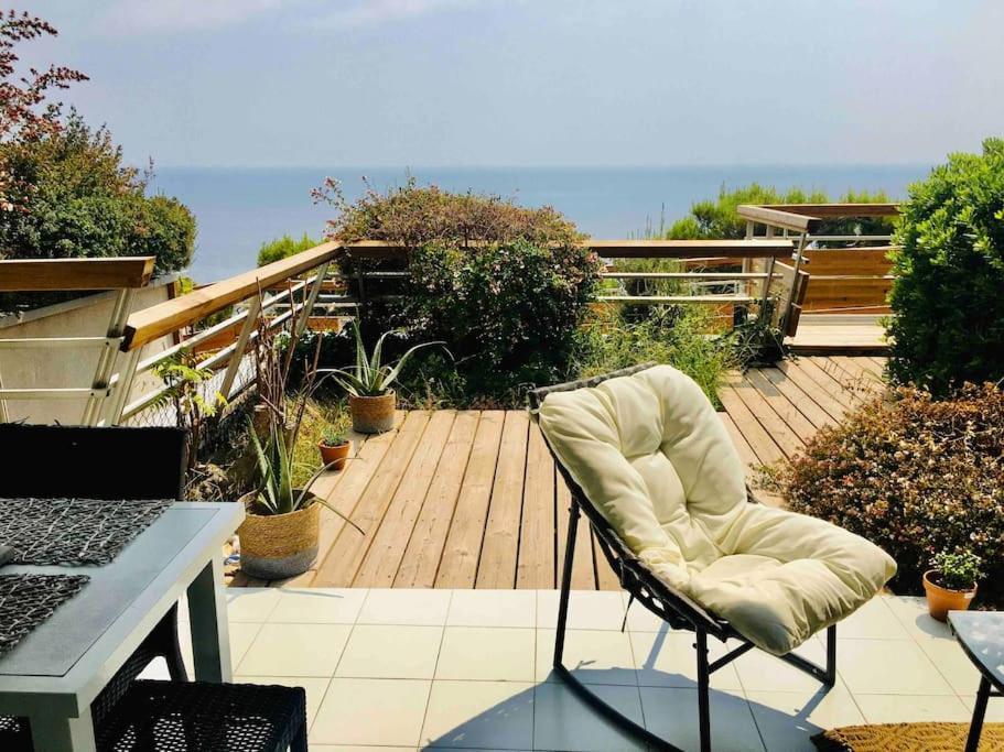 Vue Mer Incroyable Aux Portes De Monaco Cap-d’Ail Exterior foto